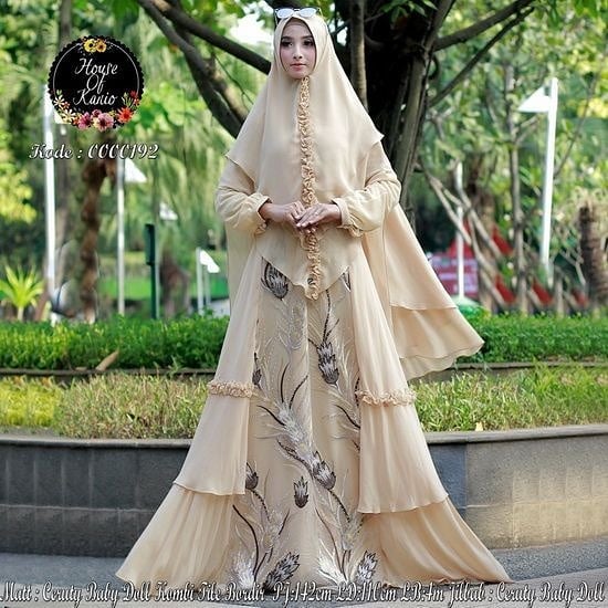 Gamis queena model terbaru