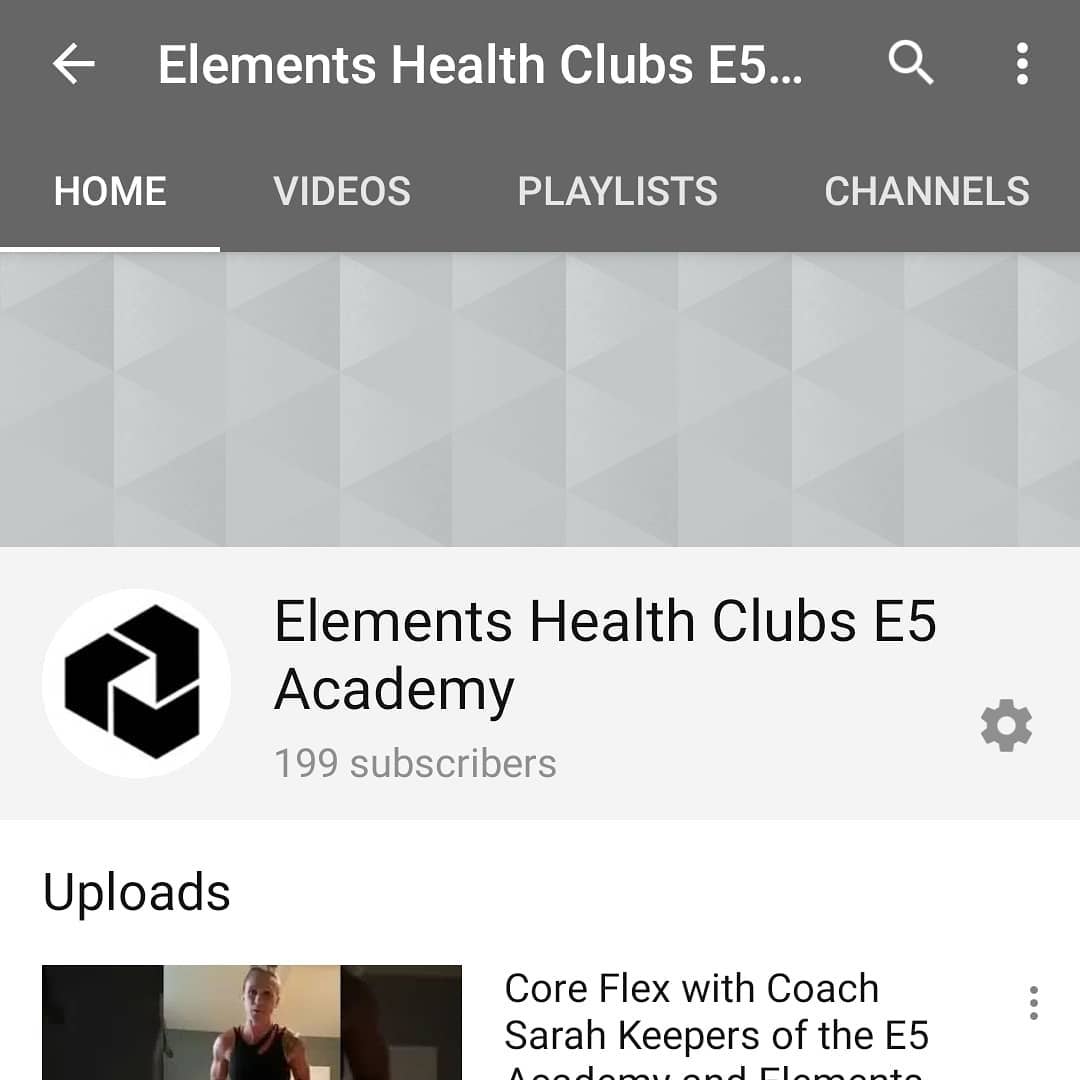 Oakway Fiit - Our YouTube Page: Elements Health Club E5...