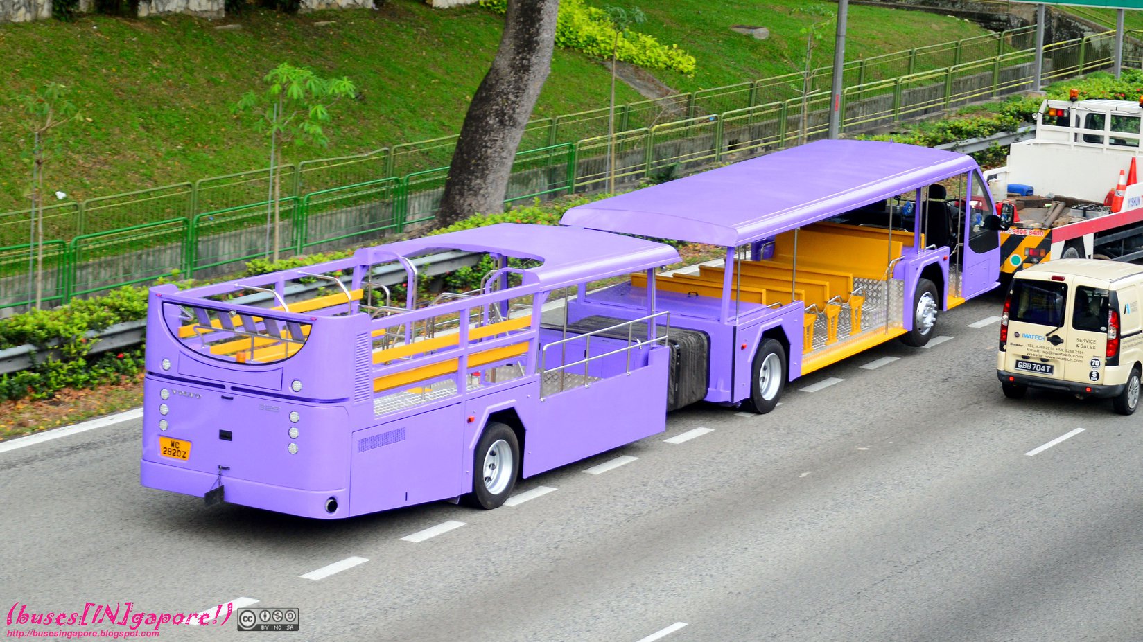 The rear of the refurbished Volvo... - (buses[IN]gapore!) | Facebook