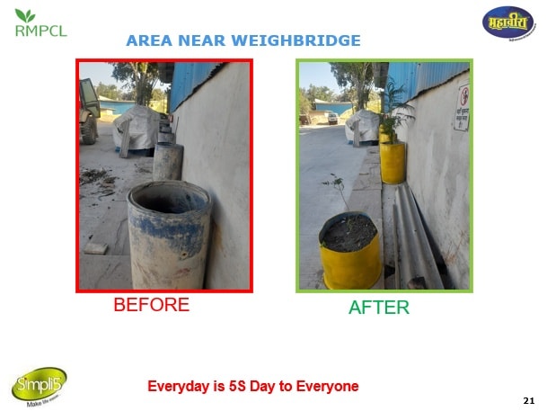 RMPCL - Here are the Before and After images of 5 S...