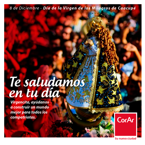 CorAr Paraguay - Hoy celebramos a la Virgen de los...