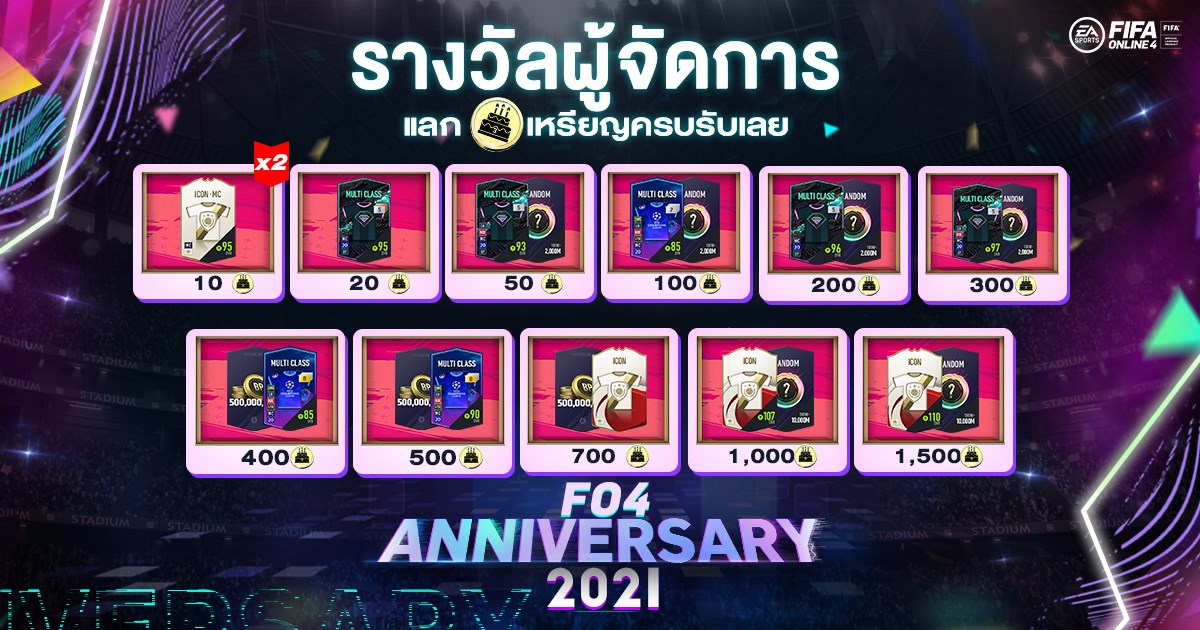 FO4 Anniversary 🎁... - EA Sports FC Online Thailand | Facebook