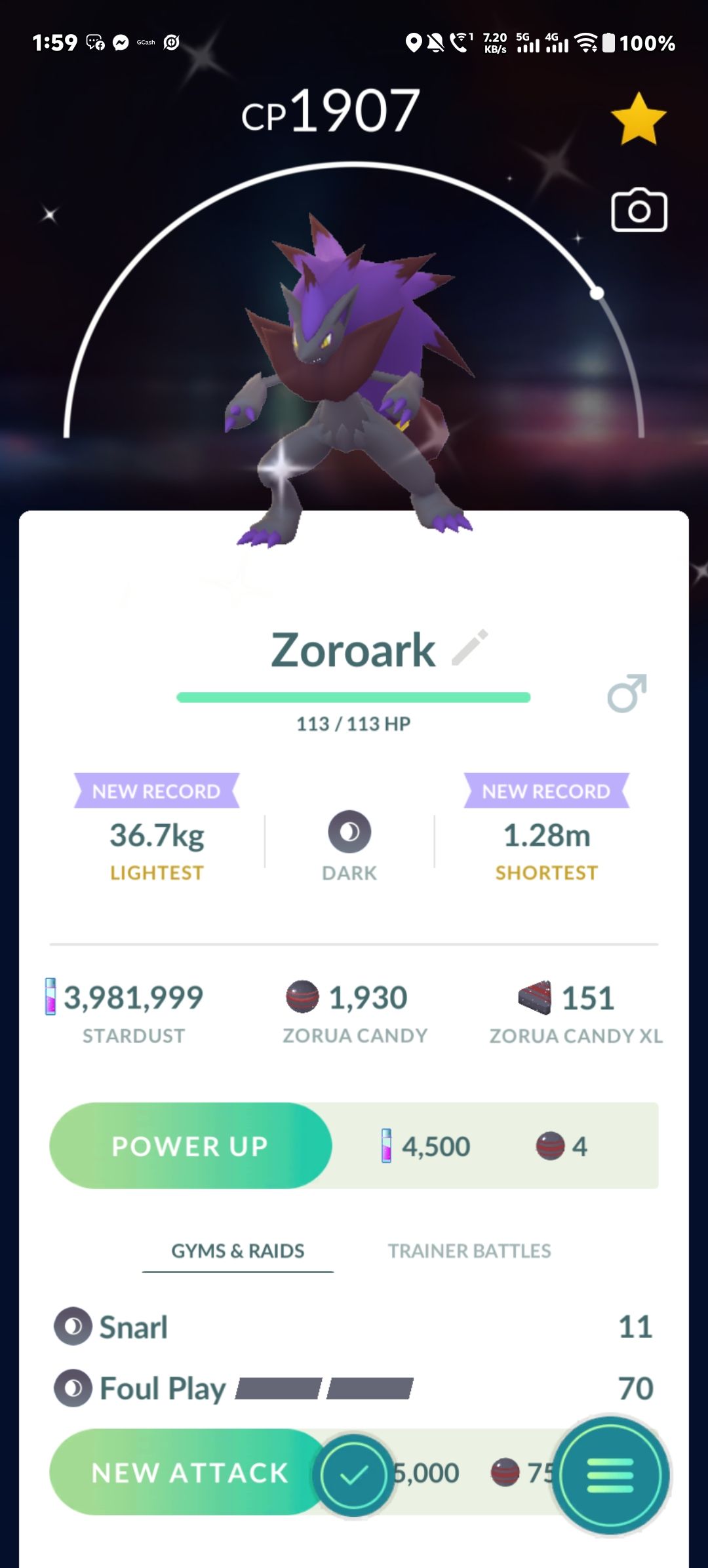 Pokémon Go: Zorua - 100 % IV und wie Shiny Zoroark aussieht