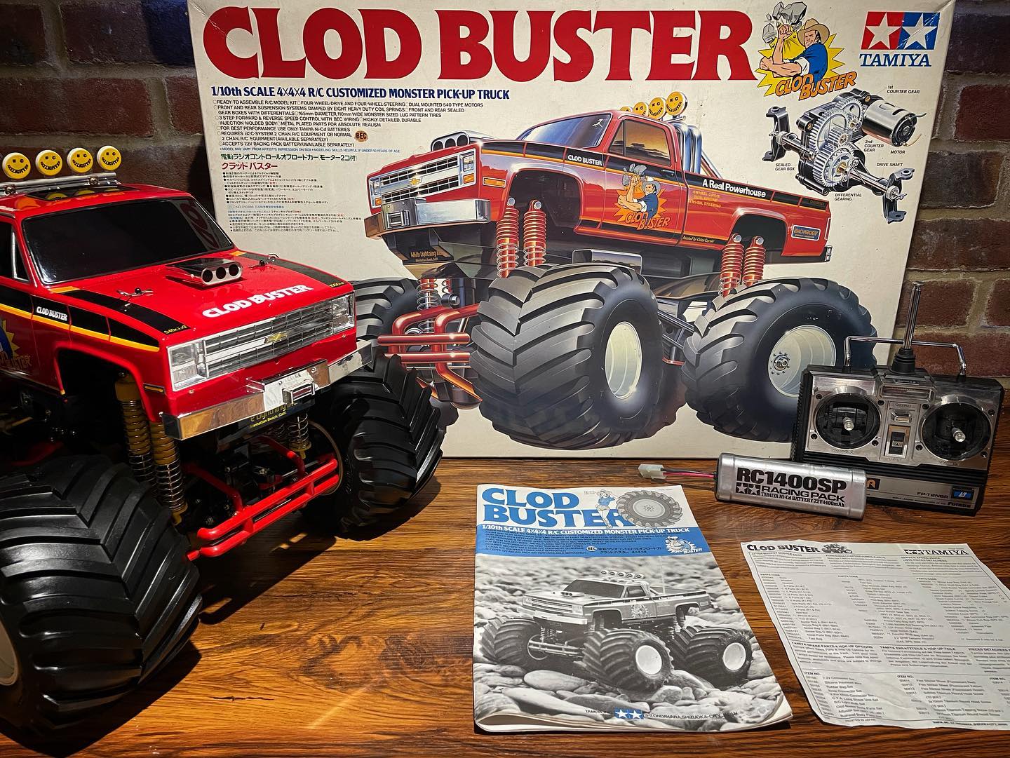 🎉🤩Tamiya 1/10🚜 Super Clod Buster 😍 💪4x4x4 Pick-Up Truck