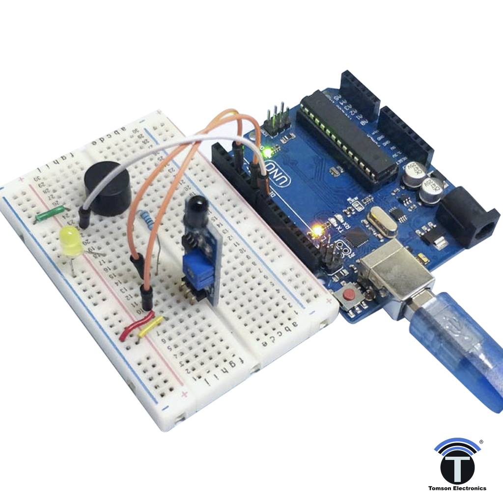 FIRE ALARM SYSTEM ARDUINO DIY KIT In... - Tomson Electronics