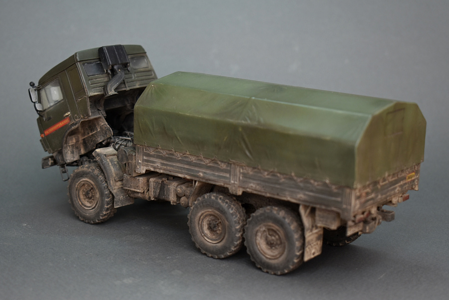 Kit Maquette Camion Kamaz 5350 Mustang 6x6 Russe 1:35 - Zvezda, Neuf Sous Blister