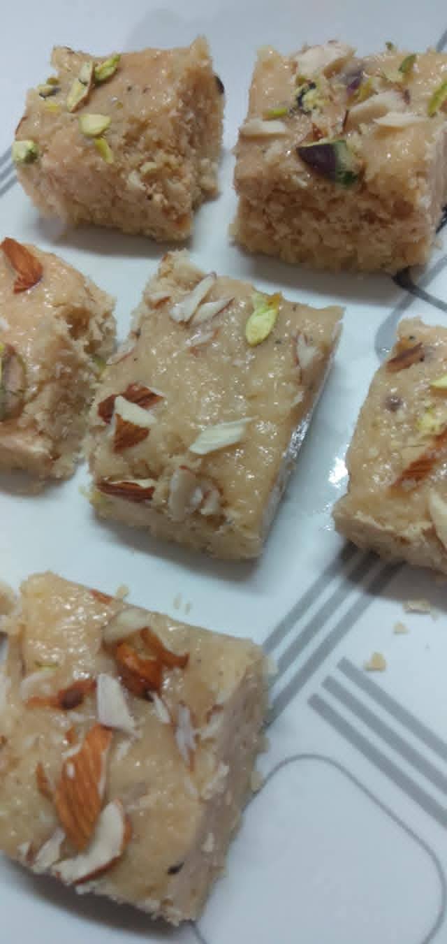 RASOI (ART OF COOKING) | Coconut Burfi ( No Mawa Used),😋,It's Very ...