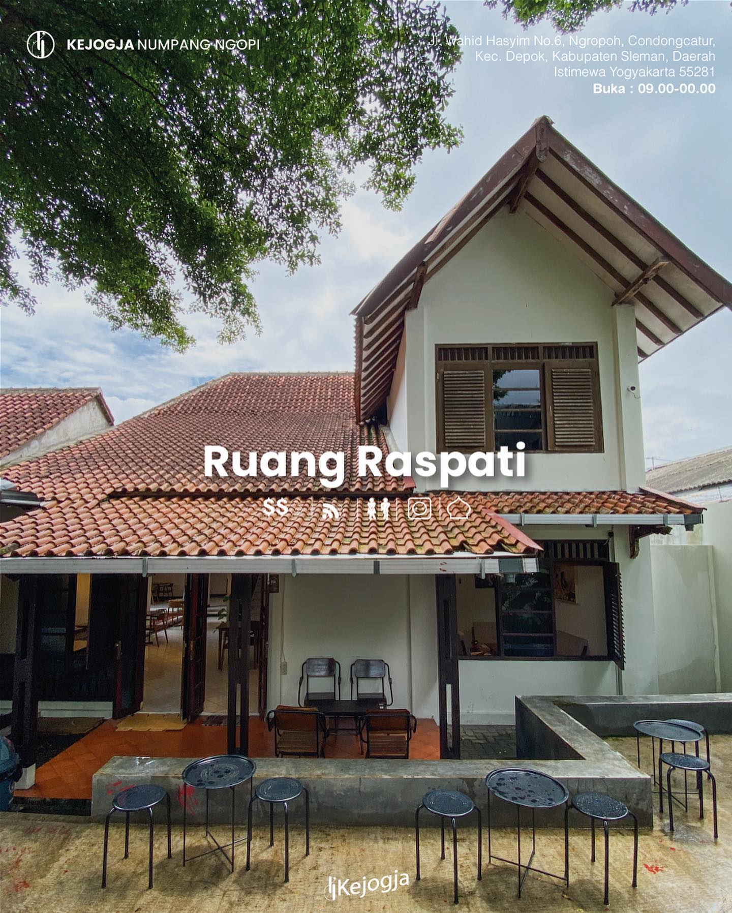 Ke.jogja - Ruang Raspati ini adalah coffee shop super...