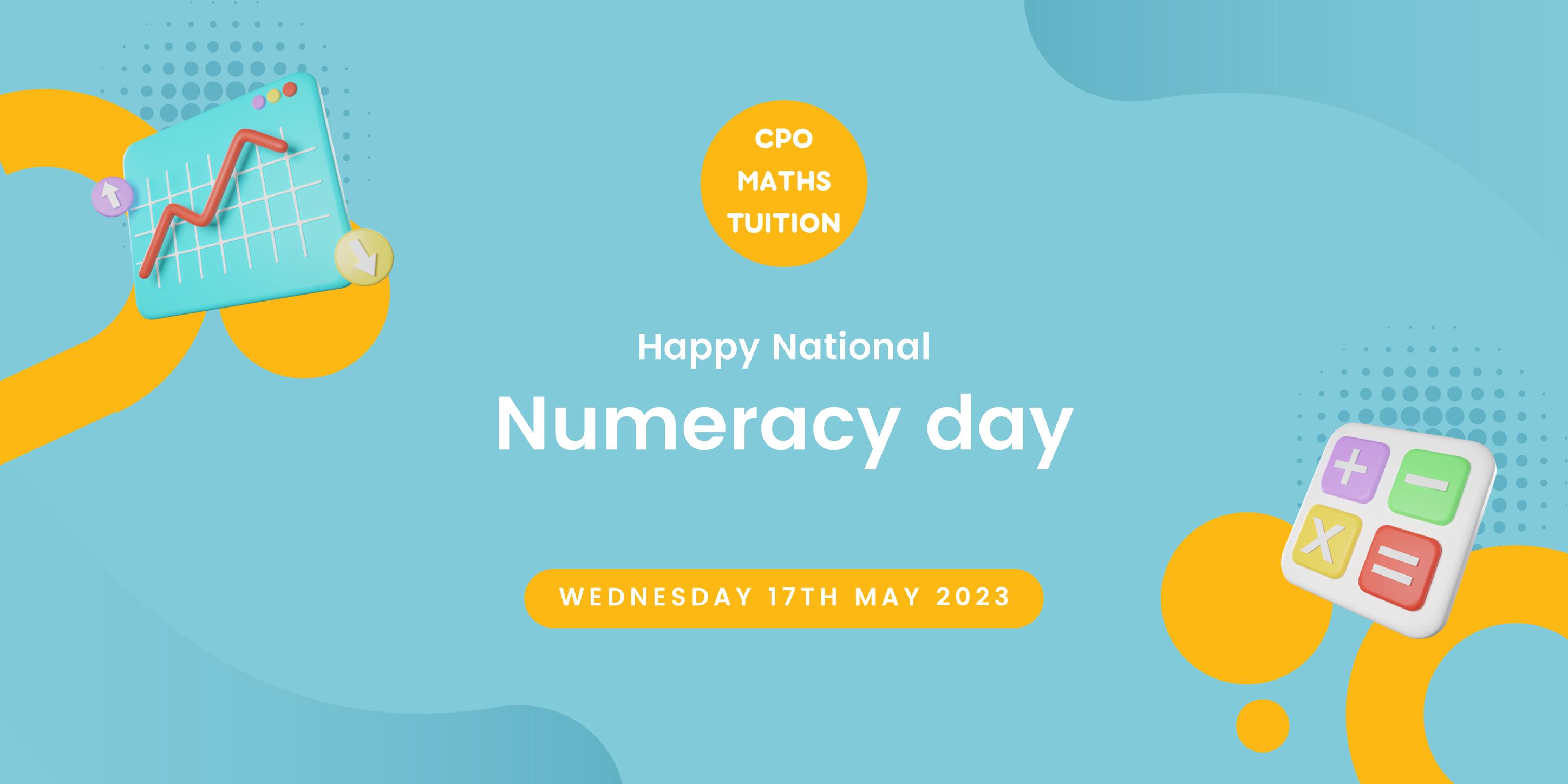 Happy National Numeracy Day!! Maths... - CPO Maths Tuition
