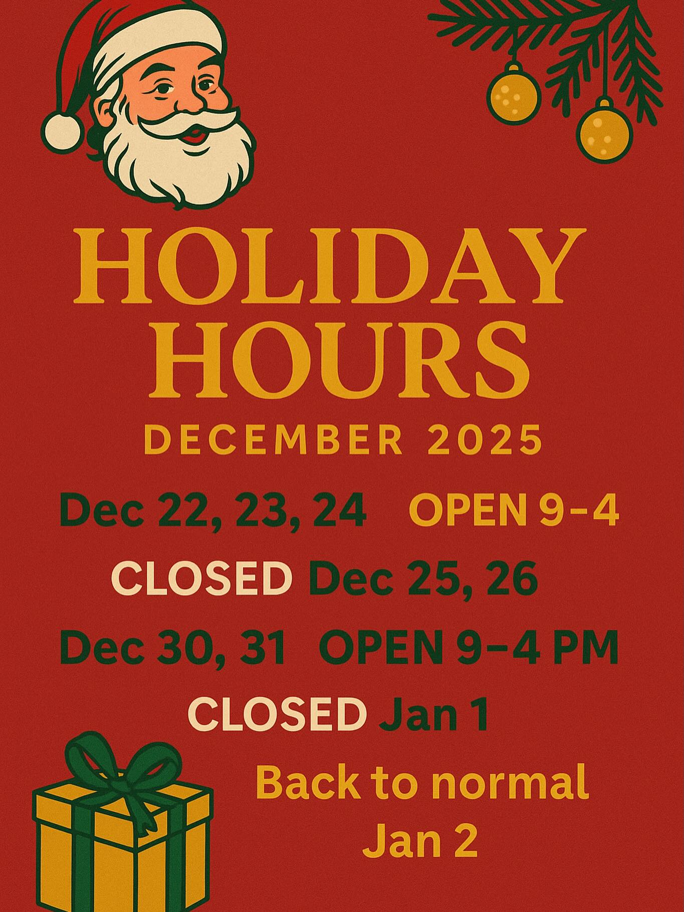 Lusa - The countdown is on! 🎅 Here’s our holiday schedule so you can ...