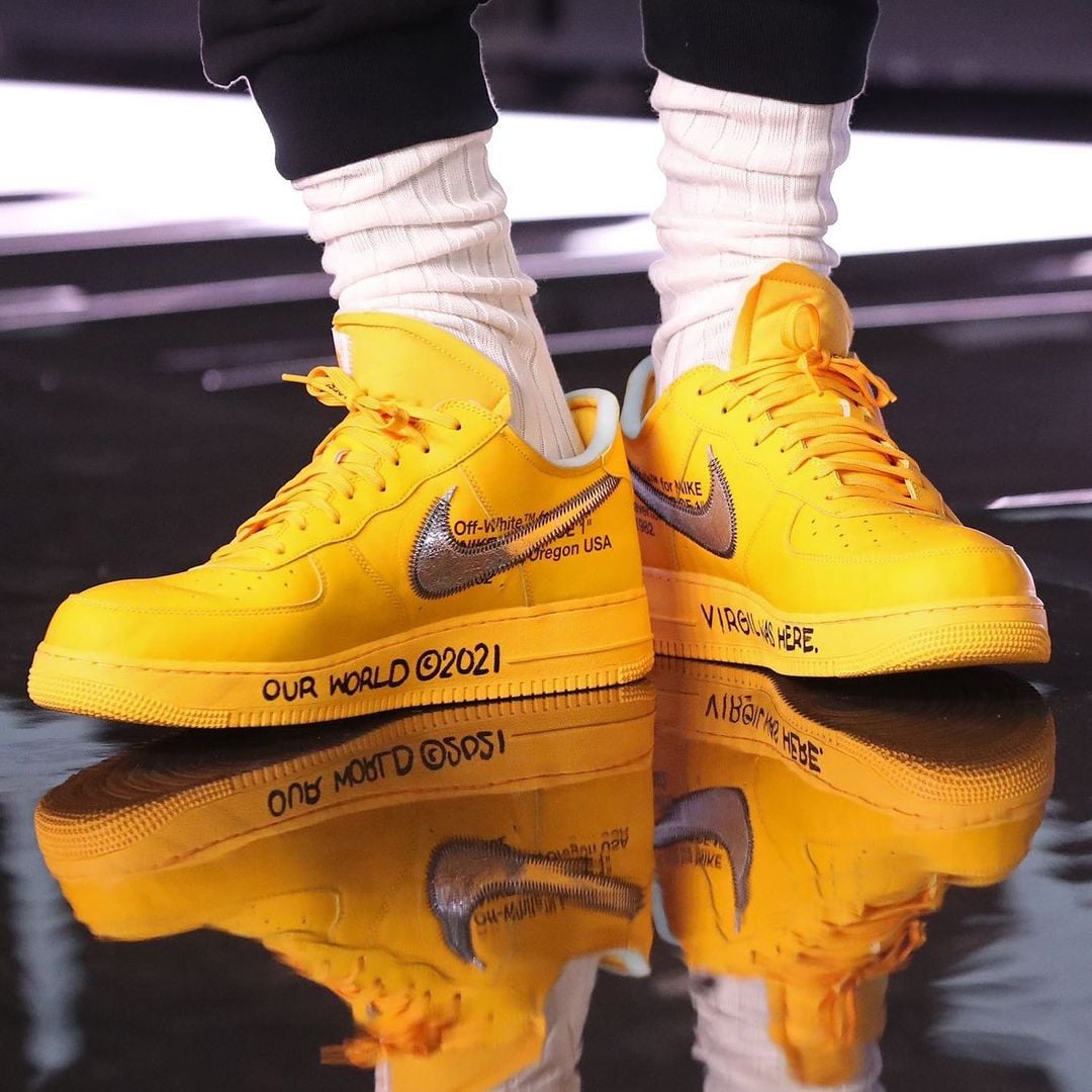 These are tough 🔥 We saw the white and gold Victor Solomon x Nike