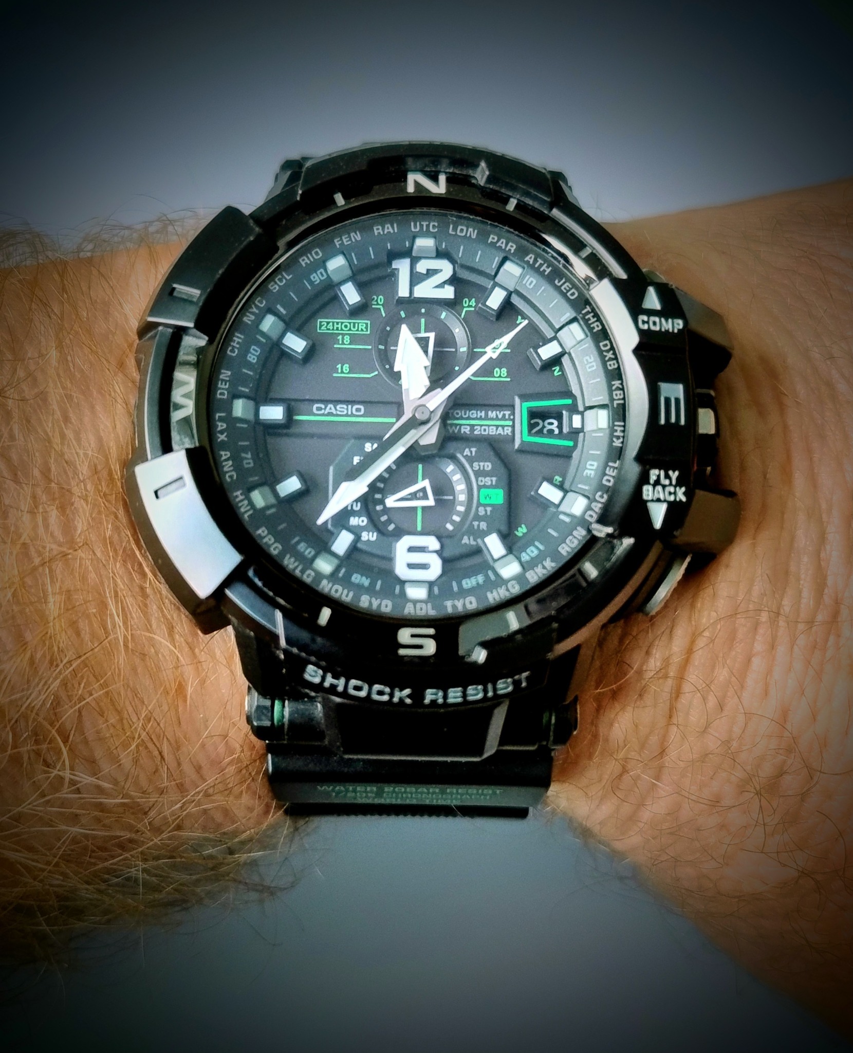 New member of my casio family arrived ? GravityMaster GW-A1100