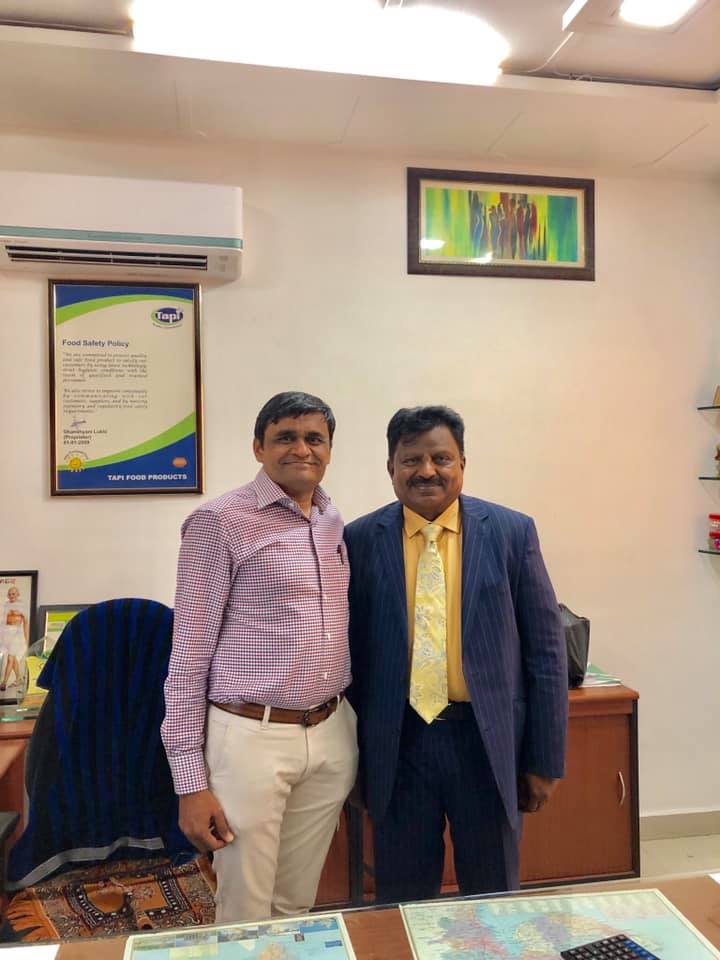 Tapi Food - Mr. V. S. Reddy and his team from BRITISH... | Facebook