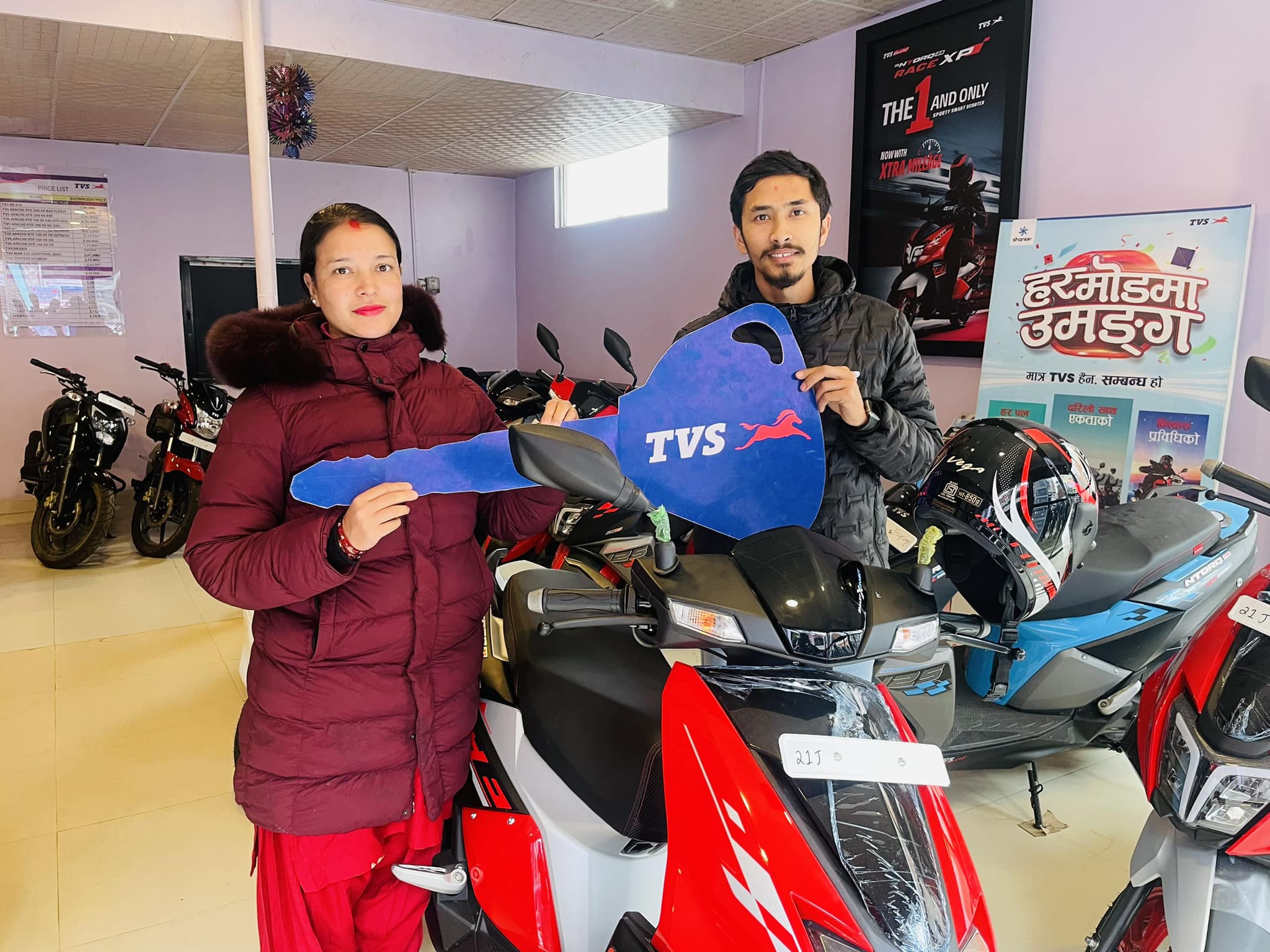 Congratulations Happy TVS Sport Customers. Best in Class, Best