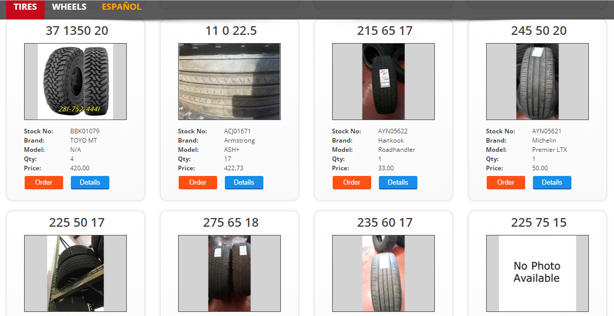 Tire Inventory Solutions