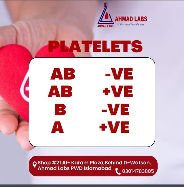 Ahmad Labs & Blood Bank | Islamabad
