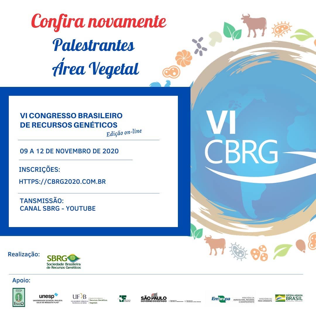 Vamos... - Sociedade Brasileira de Recursos Genéticos - SBRG