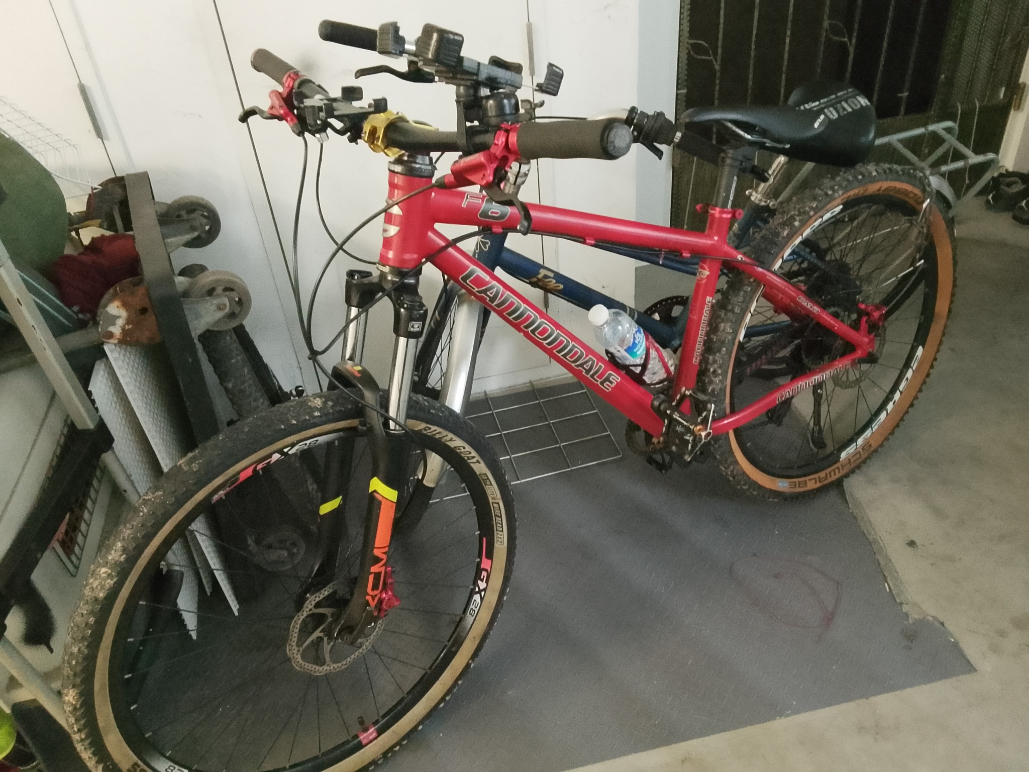 My Cannondale F6. Been with me for years. Still loving it