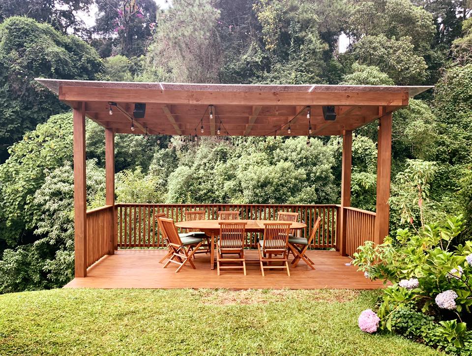 Ecodesign - Pérgola y deck de madera Excelente para... | Facebook