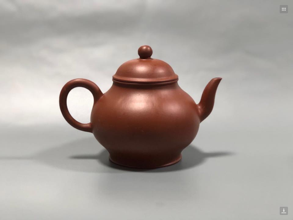 清末民初朱泥壶-福記www.zishaartgallery.com