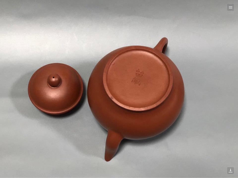 清末民初朱泥壶-福記www.zishaartgallery.com