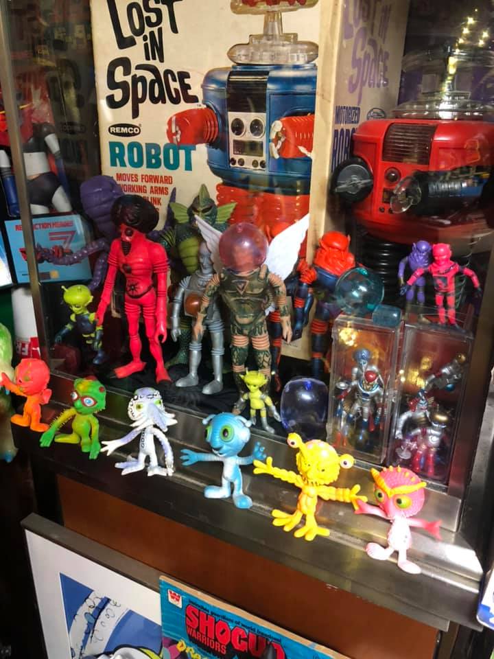 1986 Mad Scientist Dissect an Alien Box Art - Mattel