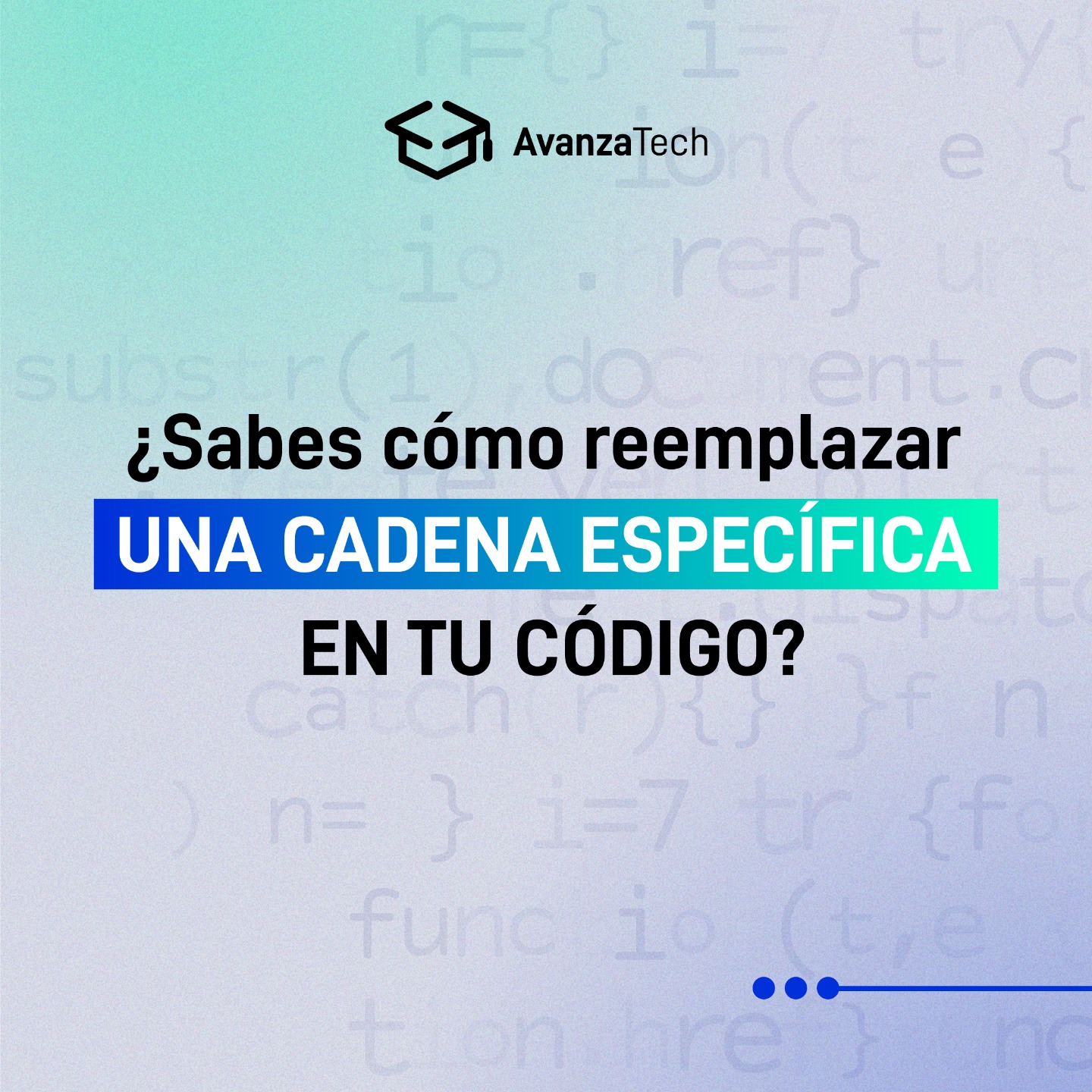 Avanzatech - Aprende como programar en nuestro curso 100%...