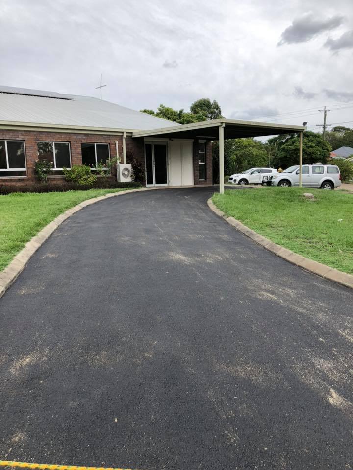 The new drop off area is looking... - New Life Church Inala