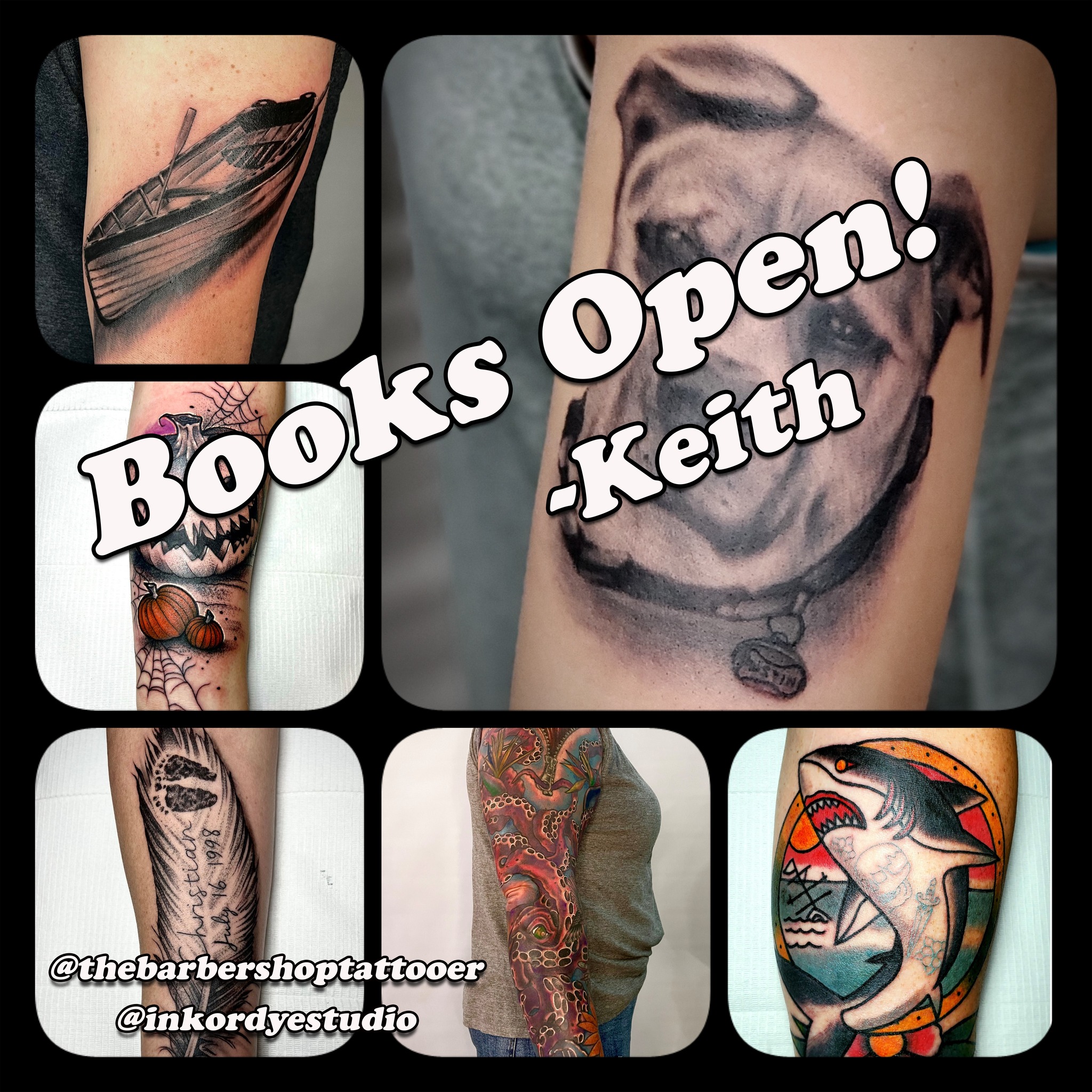 The wait is finally over! Keith's... - Ink or Dye Studio