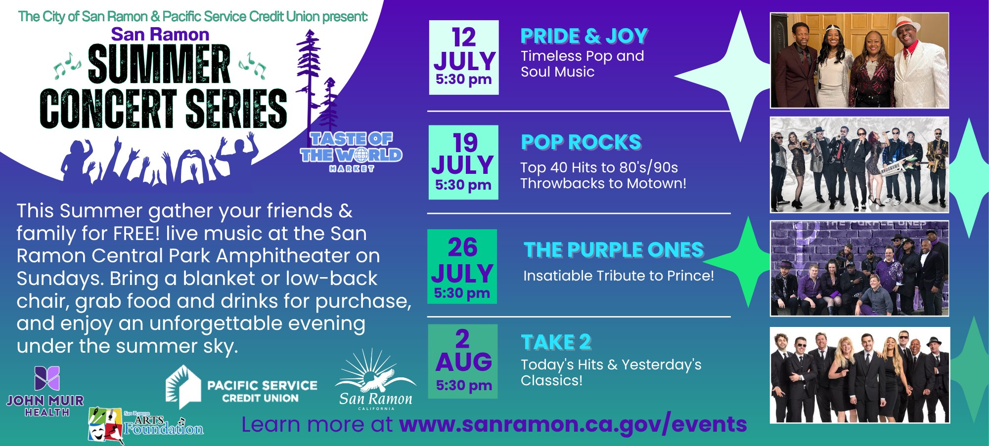 San Ramon Summer Concerts in the Park Series