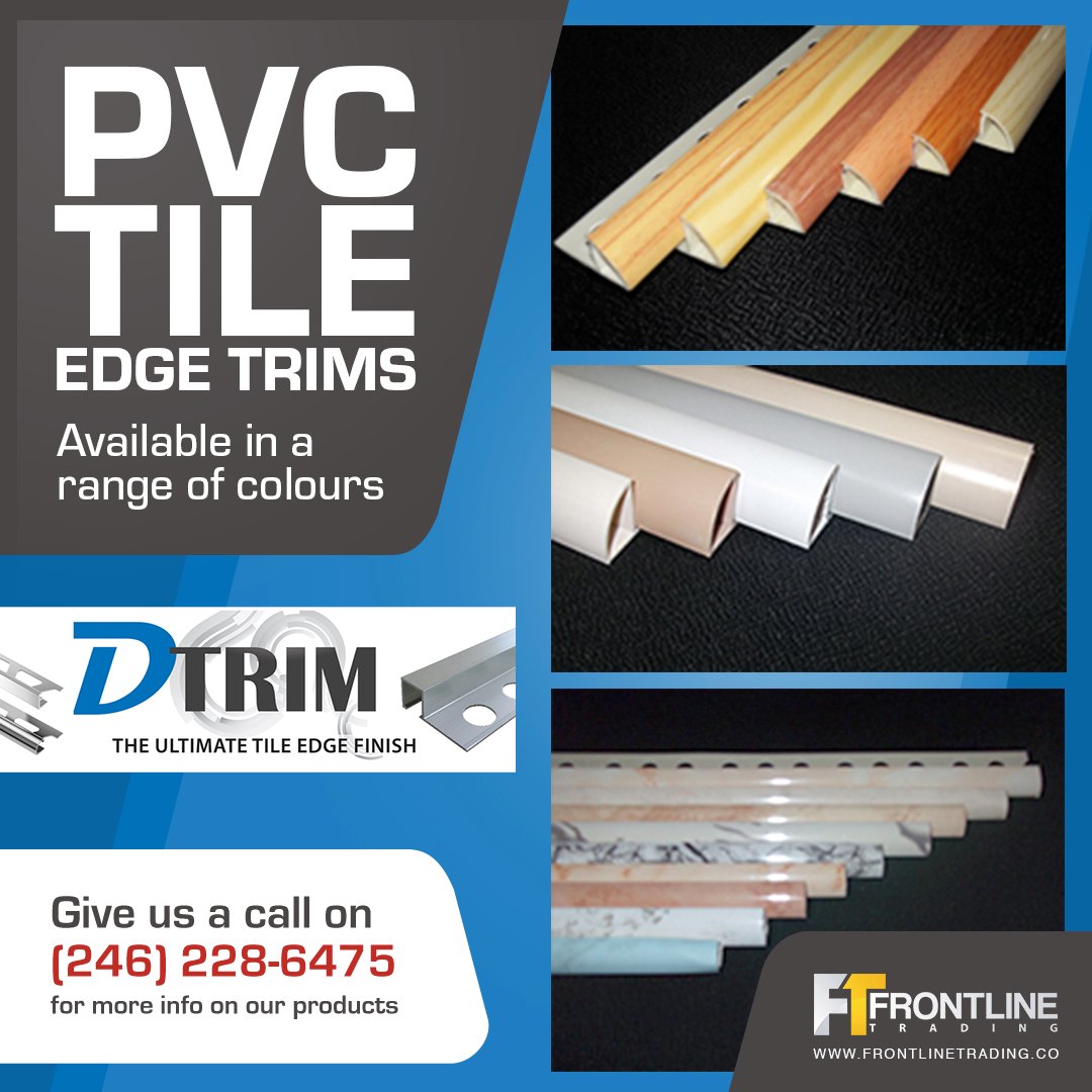 Frontline Trading - Looking for PVC Tile Edge Trims? Our DTRIM PVC Tile ...