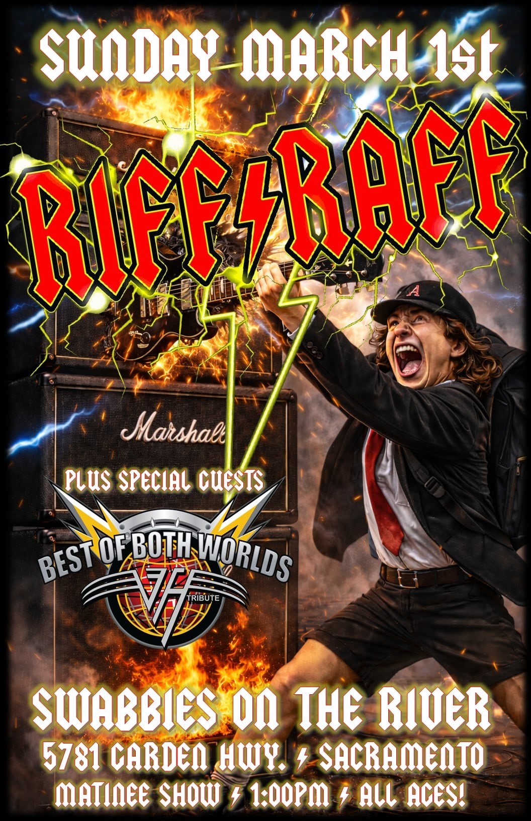 RIFF⚡️RAFF SUNDAY MATINEE SWABBIES PRE-SPRING FLING W/ Special Guests ...