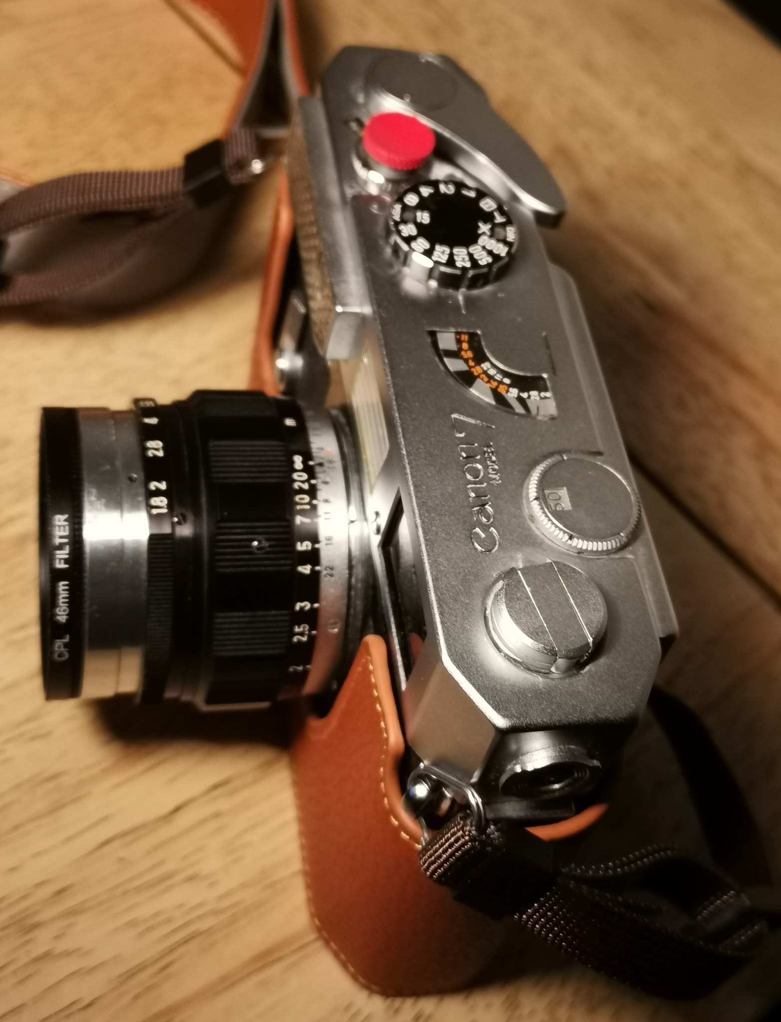 Canon 7 and Minolta Super Rokkor 5cm f1.8 combo for B&W film