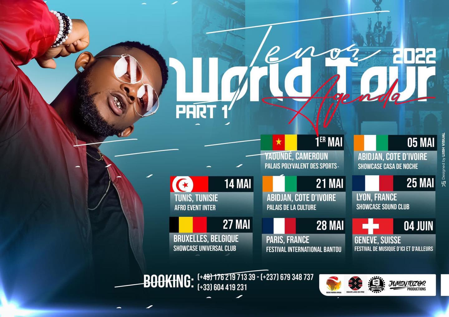 237Showbiz - 🟠🟠 Music Cameroonian rapper Tenor kicks off...
