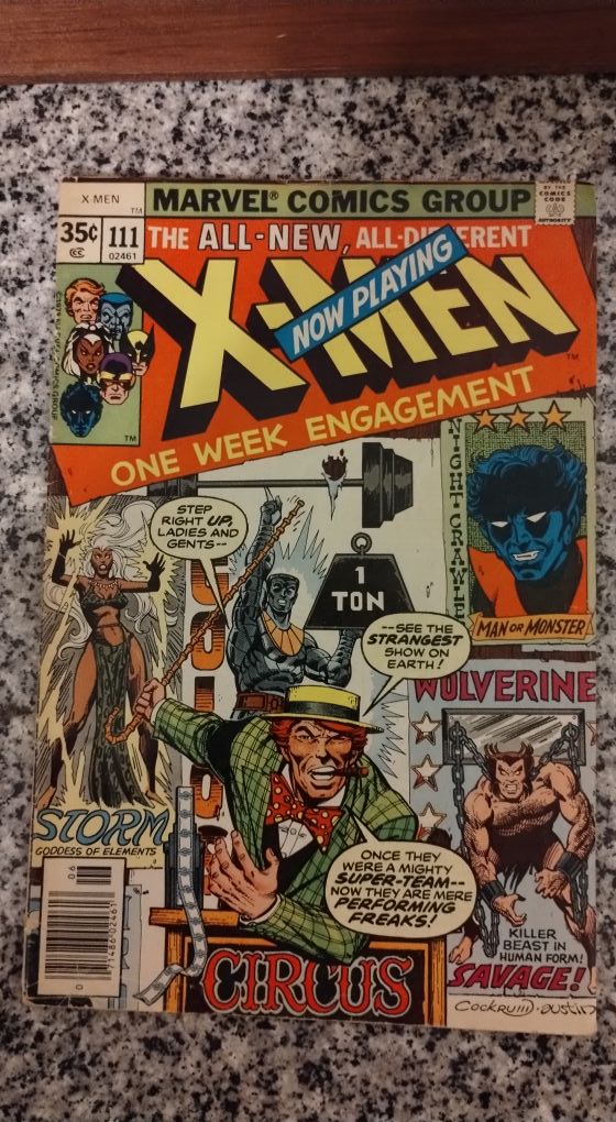X-men #111 メズメロ❗️1978年出版　アメコミリーフ Classic Comic - X-Men #111 (1978) - Mesmero and Magneto appear