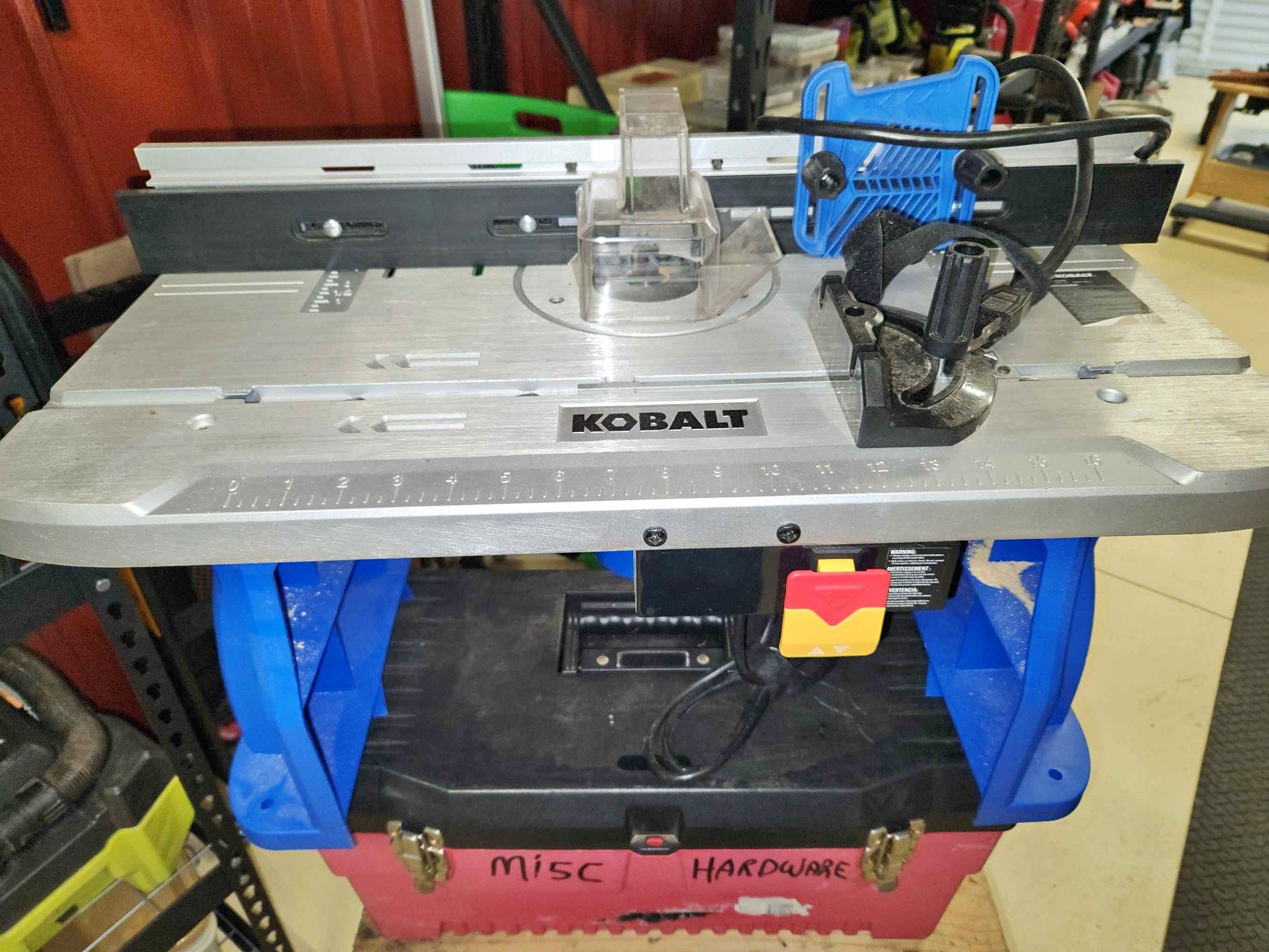 New Kobalt router table and router w/bits & more - Router Tables ...