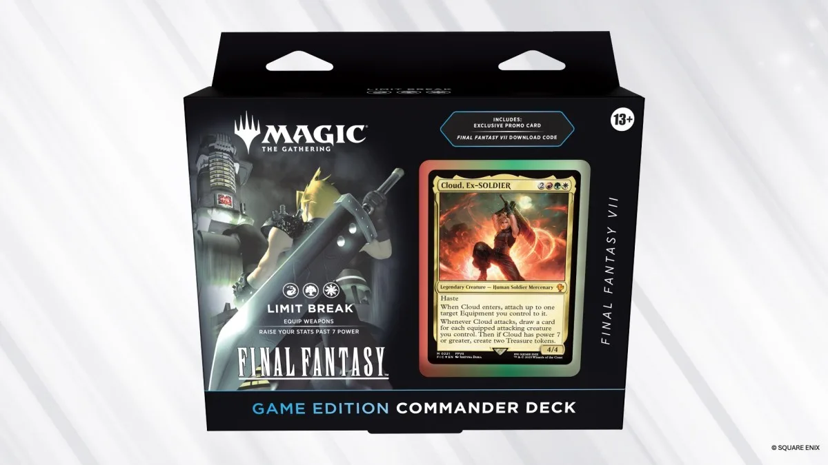 mtg final fantasy holiday preorder Magic: The Gathering Final Fantasy holiday release. :
