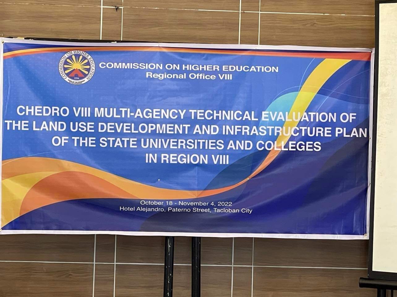 Now happening!! CHEDRO VIII Multi-Agency Technical Evaluation of the ...