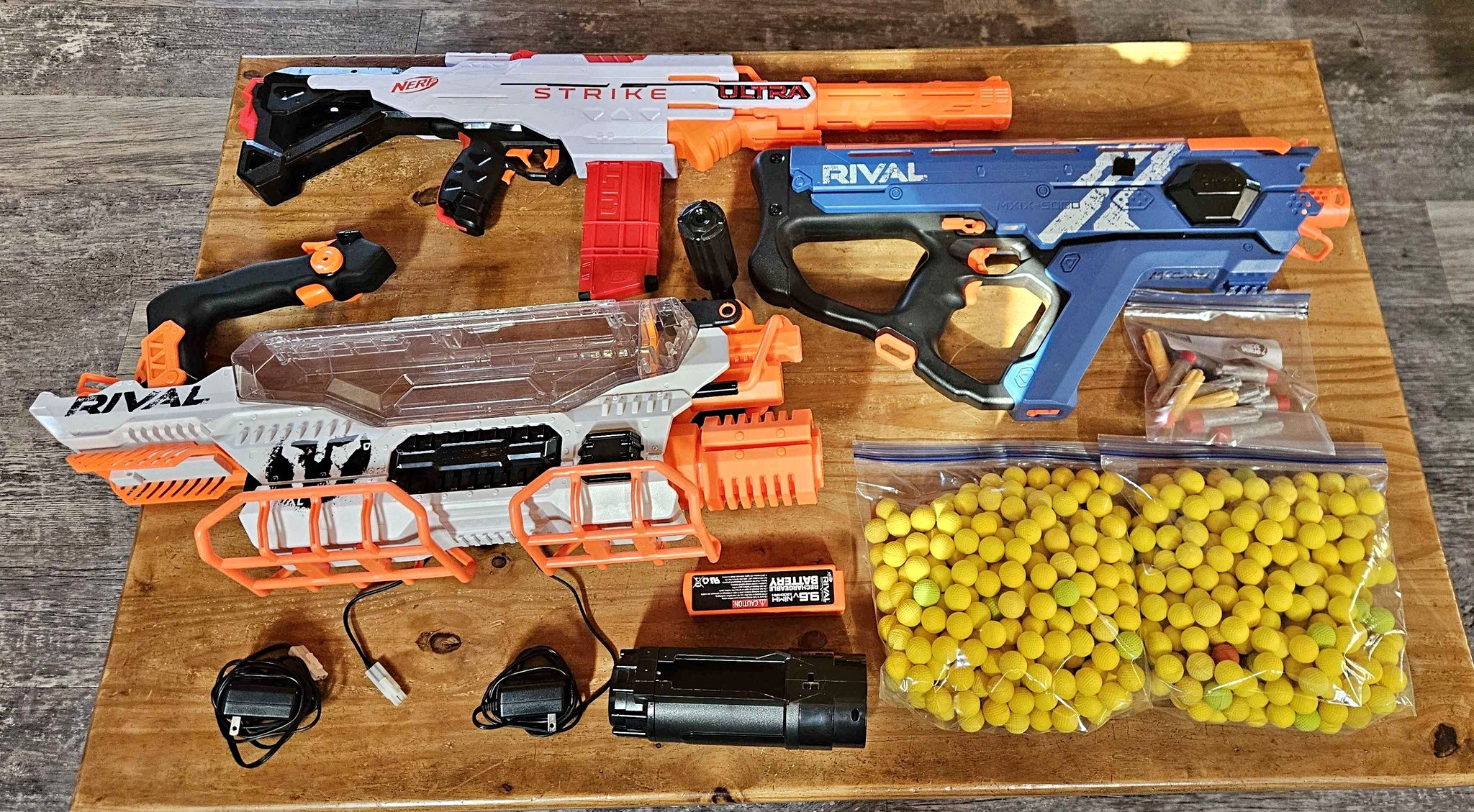 Nerf Rival Perses, Prometheus and Strike Elite - Dart Guns - Yukon ...