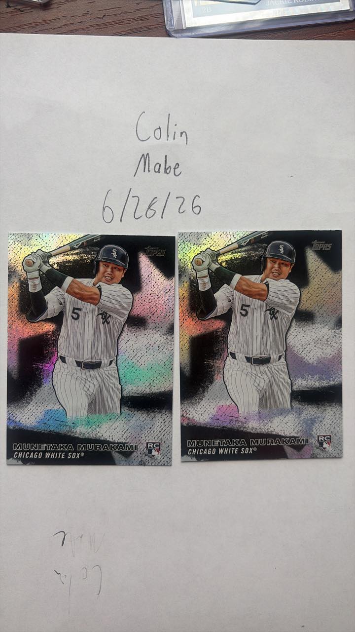2026 Topps Munetaka Murakami RC Titans of the Game insert for auction
