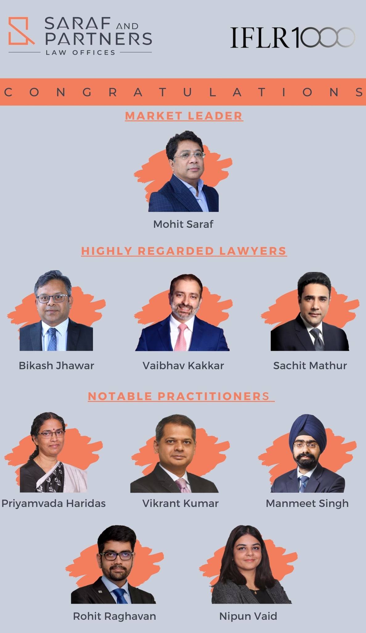 Saraf - We are delighted to announce that our Firm's Founder & Managing ...