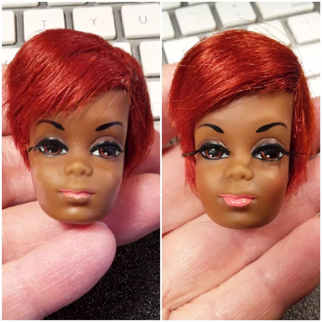Vintage Barbie dolls 1969 Twist 'n Turn Julia