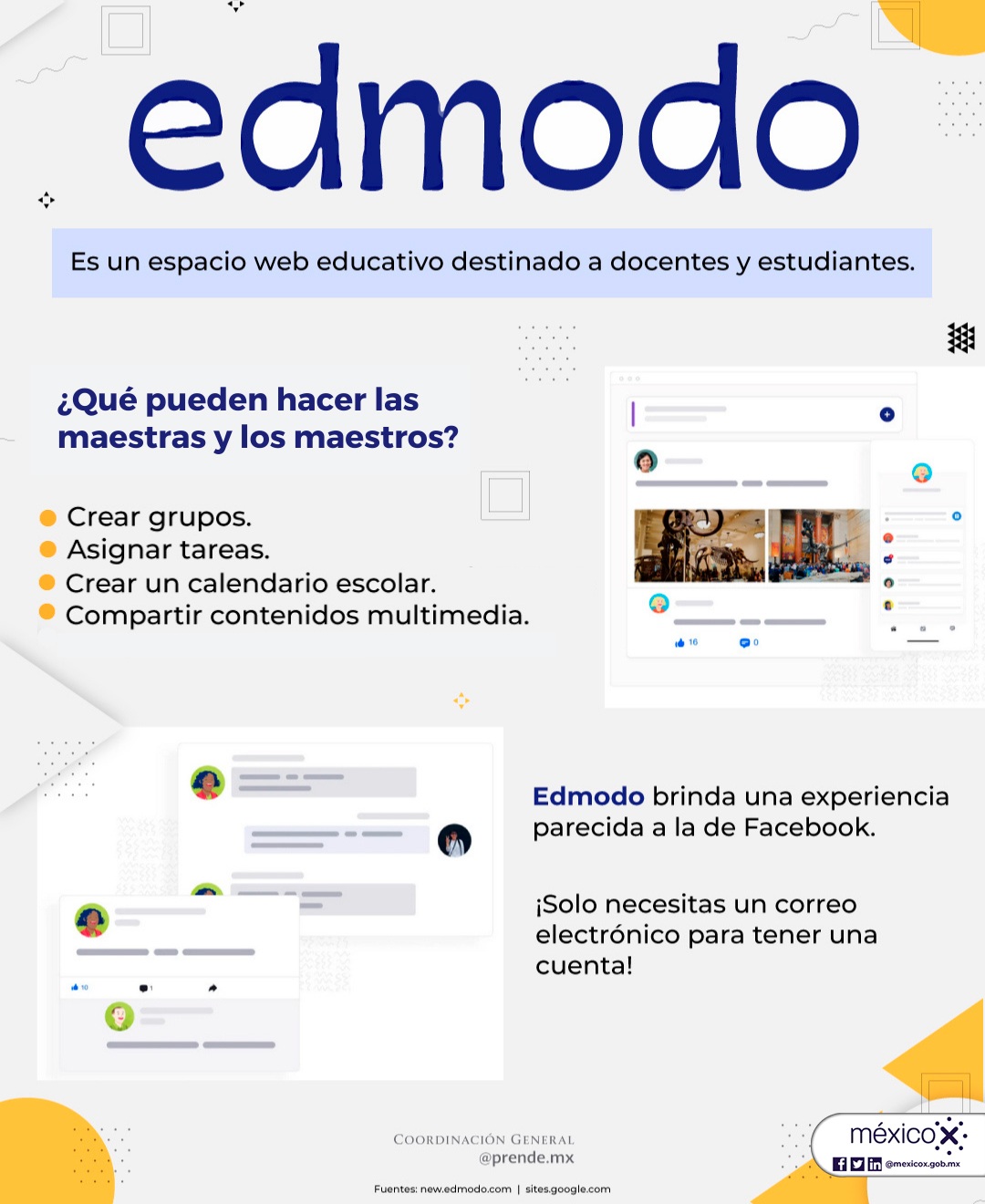 ¿Ya conoces #Edmodo? 📱 Esta es una... - Cursos Aprende.mx | Facebook