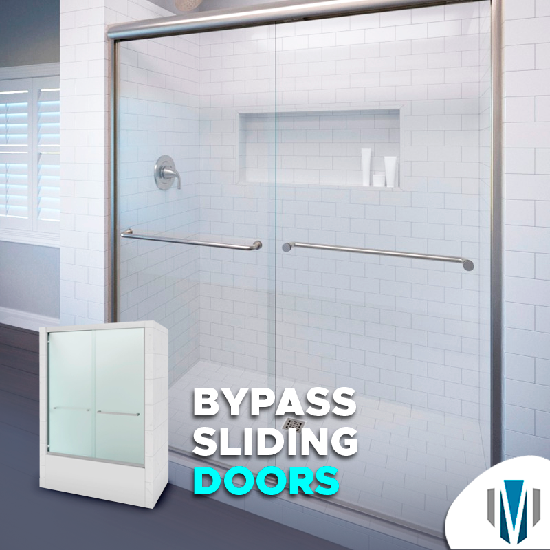 Bypass sliding door system, for... - M & F Home Solutions