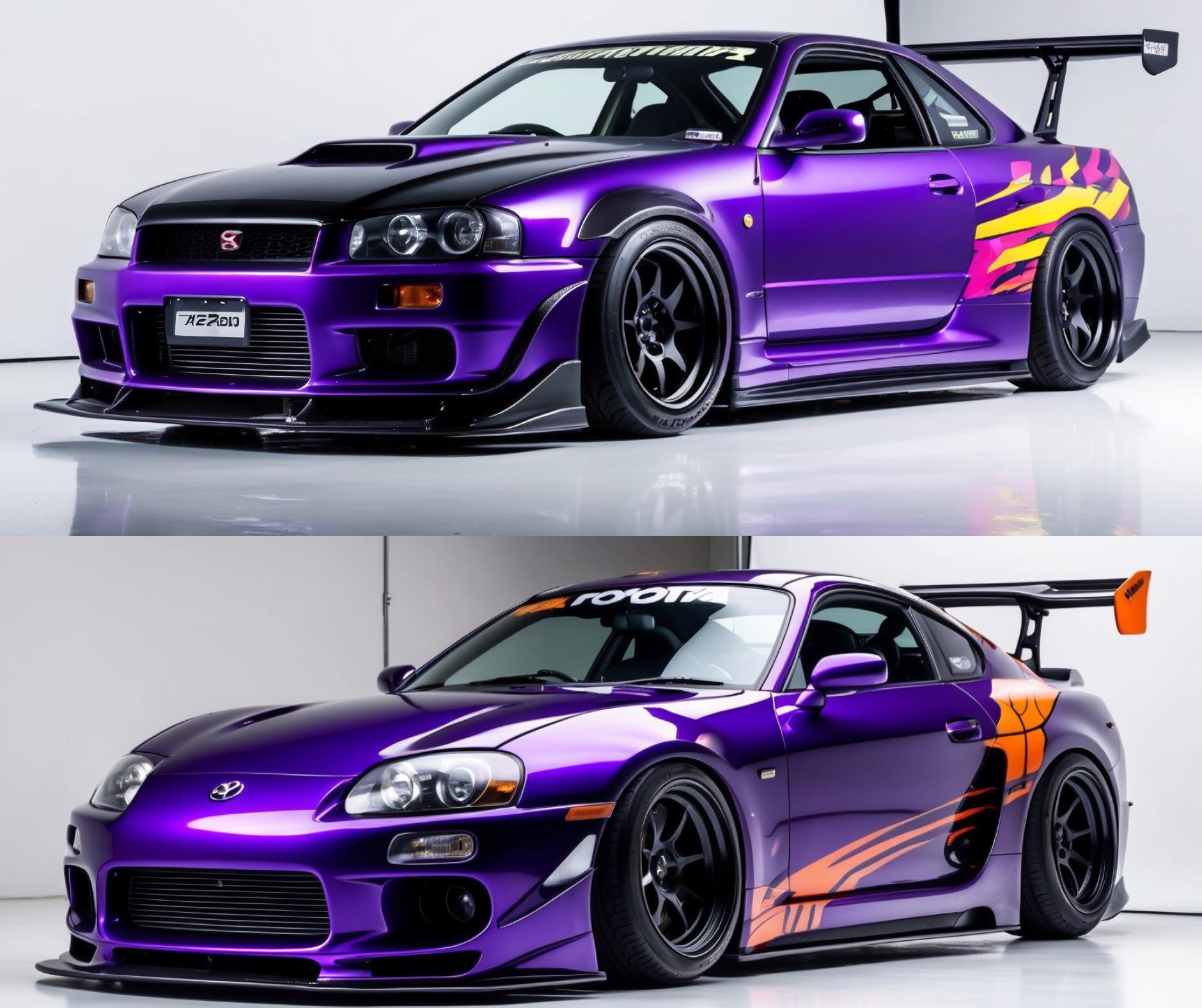Saepul - Here’s a brief history of the Nissan R34 GT-R and the Toyota ...