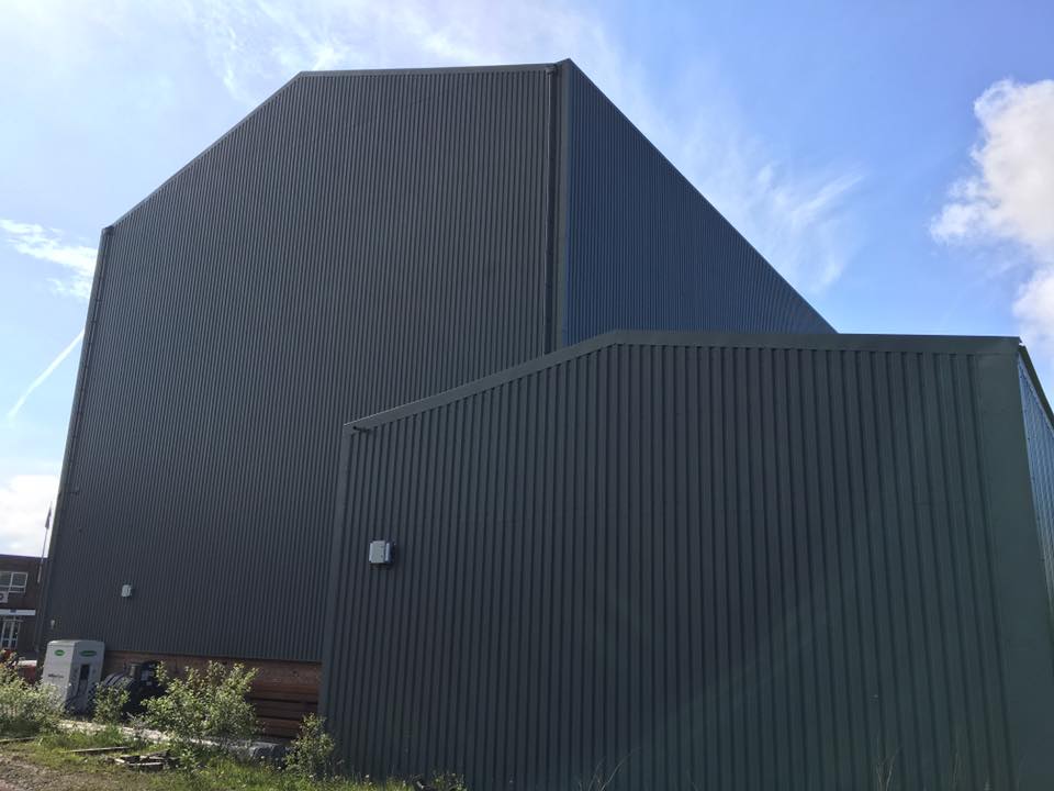 New side cladding is the... - Storm Industrial Roofing