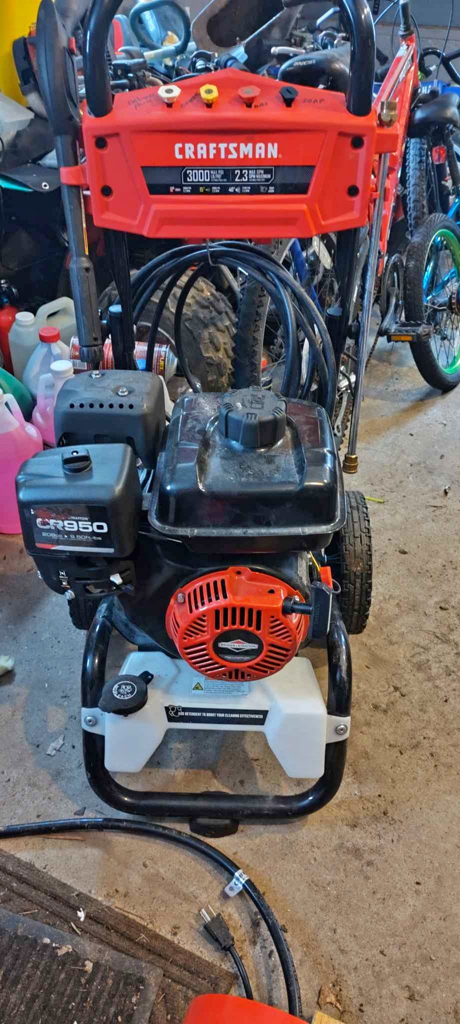 Like new craftsman cr950 power washer - Pressure Washers - Harrisville ...