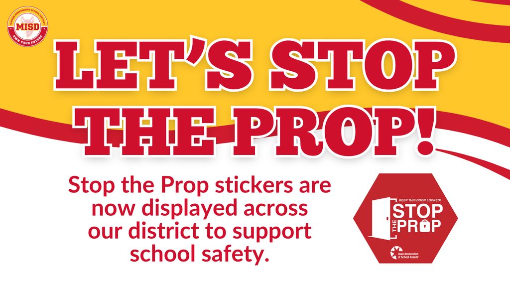 Marion - At MISD, keeping schools safe is a shared effort. A door left ...