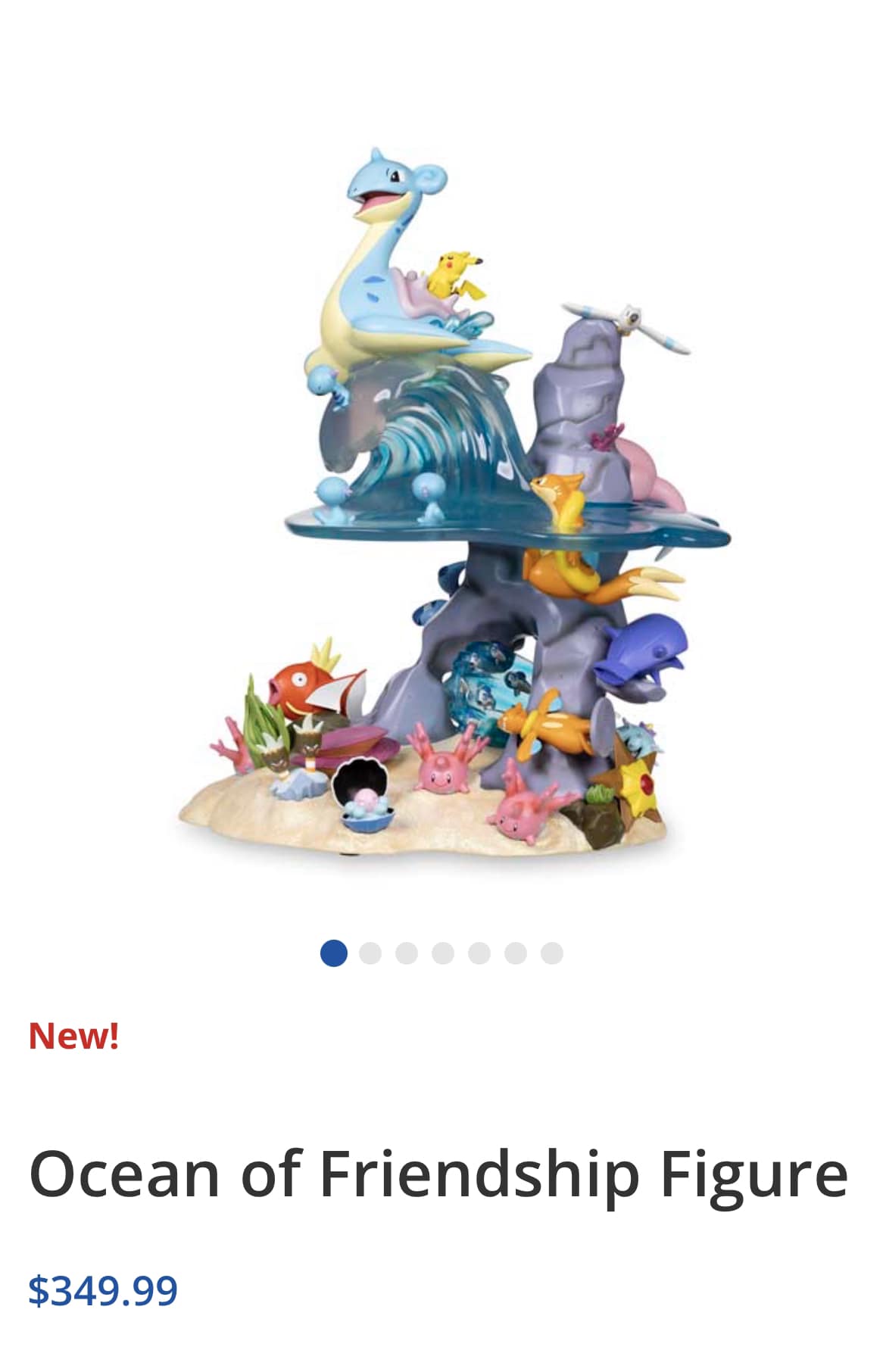 ポケモンセンター限定 Ocean of Friendship Figure Ocean of Friendship Figure is available on the Pokémon Center