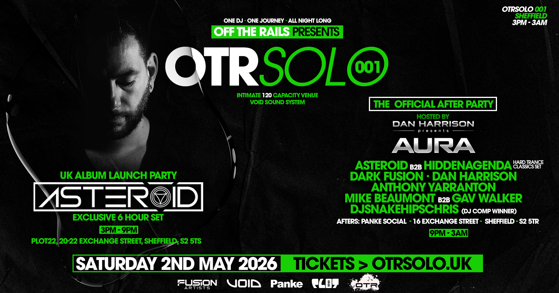 OTR (Off The Rails) | Sheffield